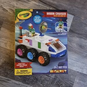 Crayola Brick Building Moon Cruiser Set 507 Pieces Age 7+ NEW Sealed